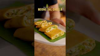 Quick amp Healthy Moong Dal Ka Cheela  Veggies amp Paneer  Quick Breakfast  Chef Sanjyot Keer [upl. by Hafeetal]