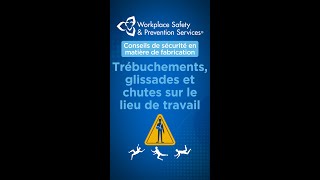 Trébuchements glissades et chutes sur le lieu de travail [upl. by Durante]