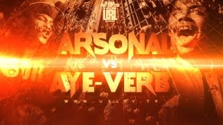 SMACKURL amp WORD WAR ARSONAL VS AYEVERB TRAILER  URLTV [upl. by Ellesirg908]