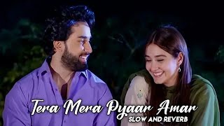 Tera Mera Hai Pyar Amar  Ost  Slowed And Reverb   Ishq Murshid  Ahmed Jahanzeb [upl. by Moshe]