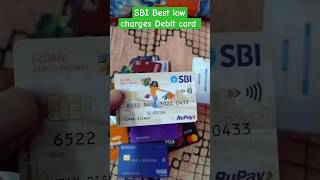 SBI best low annual charges Debit Card rupay global debit  prepaid State Bank of India Cards [upl. by Cherice]