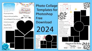 collage psd free download  Collage Maker  Photo Editor [upl. by Nale]