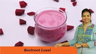 BEETROOT LASSI  Mrs Vahchef [upl. by Dlanod293]