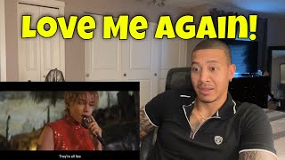 Kim Taehyung V Love Me Again Official MV REACTION [upl. by Sol]