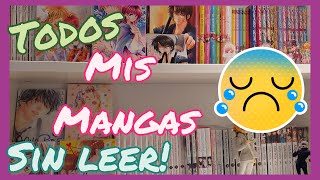 ¡ TODOS MIS MANGAS SIN LEER  🥲 💕 [upl. by Nylave521]