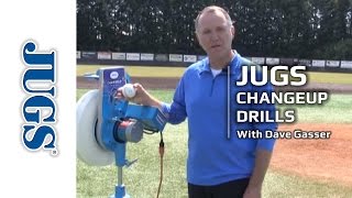 Dave Gassers Drills Changeup Baseball Pitching Machine  JUGS Sports [upl. by Alvarez]