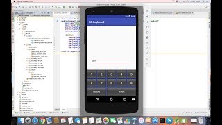 Learn to create your own System Keyboard for Android [upl. by Ayotahs]