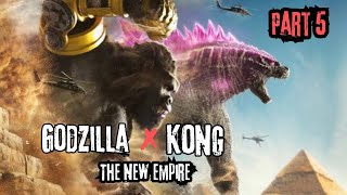 Godzilla x Kong The New Empire 2024 Movie Explained In Hindi [upl. by Ardekan]