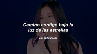 Jisoo BLACKPINK  Snow Flower Yuki no Hana Live Sub Español [upl. by Ahsimak360]