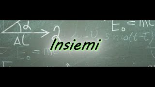 Insiemi [upl. by Anaiq]