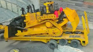 WORLDS LARGEST Dozer Caterpillar D11 Takes Over the Construction Site [upl. by Kendyl]