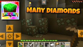 Lokicraft  Found Many Diamonds  Survival Gameplay Part 1 [upl. by Aikcin452]