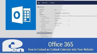 How to Embed an Outlook Calendar into Your Website  Office 365 [upl. by Emelda]