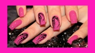 DIY EASY Nail Art Tutorial  Красивый и легкий дизайн ногтей [upl. by Nylra]