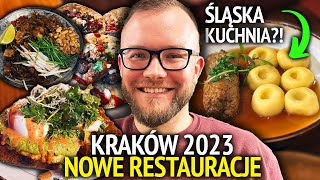 KRAKÓW 2023 NOWE RESTAURACJE  meksykańskie azjatyckie i śląskie jedzenie  GASTRO VLOG 568 [upl. by Popele783]