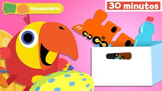 Aprender Nuevas Palabras  Vocabulario para Niños  Vocabularry con Larry  Mi Primera Universidad [upl. by Bolten342]