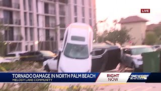 Tornado tears through North Palm Beach community [upl. by Mackenzie886]