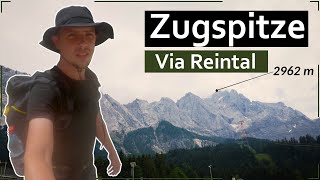 Zugspitze via Reintal Ohne Erfahrung an einem Tag auf Deutschlands höchsten Berg [upl. by Sherrod995]