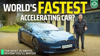 Tesla Model S Plaid 2024 Comprehensive Review  The ultimate fastest EV [upl. by Almeida]