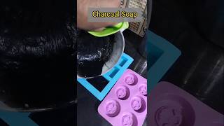 Home Made Charcoal Soap Bars foryou minivlog soap soapmaking beauty care asmr viralshort yt [upl. by Eciral]