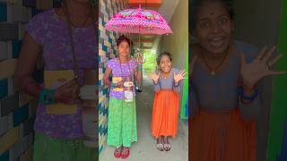 Bata mujhe Chhatri Do☂️😱☂️geetamitavlogs shortvideo ￼ [upl. by Anaile928]