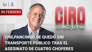 Ciro Gómez Leyva en Imagen Noticias  Programa Completo 05FEBRERO2024 [upl. by Nadual]