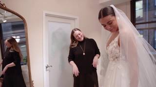 Jenny Yoo NYC Bridal and Bridesmaids Boutique Tour [upl. by Ettennil]