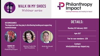 Philanthropy Impacts Walk in my Shoes series for Professional Advisors Intermediaries [upl. by Leigha486]