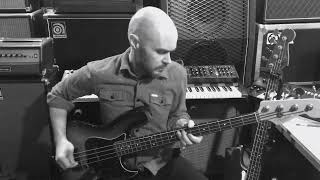 AFI  Totalimmortal Bass playthrough by Hunter Burgan [upl. by Arreit]