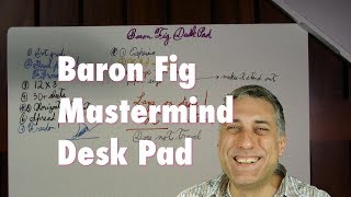 Baron Fig Mastermind Desk Pad [upl. by Anihcak]