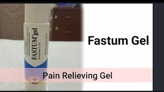 Fastum Gel ketoprofen 25  Best Pain Relief Gel [upl. by Lyndell]