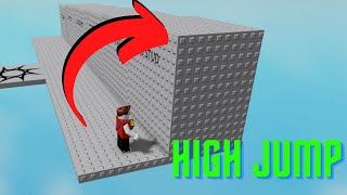 How To High Jump NEW METHOD  Roblox [upl. by Zorah]