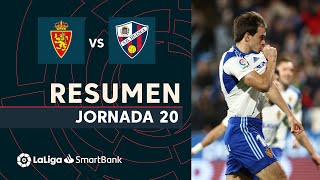 Resumen de Real Zaragoza vs SD Huesca 30 [upl. by Nalhsa]