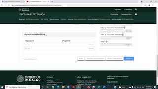 Cómo realizar CFDI de honorarios con retenciones de 1067 de IVA y 10 de ISR en el portal del sat [upl. by Marsland]
