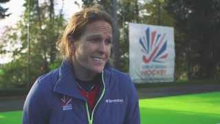 Crista Cullen  GB Hockey interview [upl. by Akkahs581]