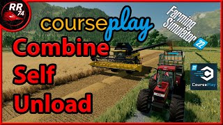 Fs22  Courseplay  How To Combine Self Unloading To Trailer [upl. by Blodget]