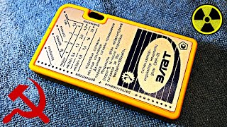 ☢️’ELAT’ Soviet Radiation Alarm Meter [upl. by Memberg]