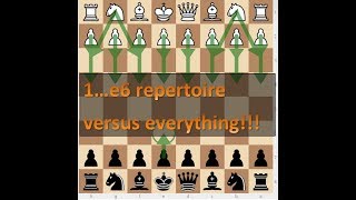 Black Chess opening repertoire with 1e6 INTRODUCTION [upl. by Valentine]