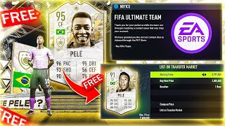 FIFA 22 Players Receive Free 91 Tradeable Peles [upl. by Diandra]