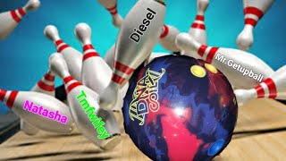 Winter League KINGS AND QUEENS gm 1 in Las Vegas bowl bowling leaguenight [upl. by Meyer]