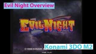 Evil Night  3DO M2 Konami  Video Game Esoterica  EP 6 [upl. by Harbard]