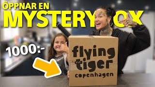 1000 kr Mysterybox från Flying Tiger [upl. by Eetsirk]