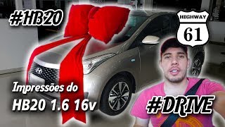 DRIVE  Impressões do HB20 Ocean 16 TorqueBros [upl. by Elwin35]