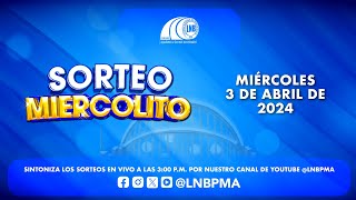 SORTEO MIERCOLITO  3 DE ABRIL DE 2024 [upl. by Mccall844]