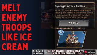 State of Survival  Synergic Attack Tactics Tutorial [upl. by Charley105]