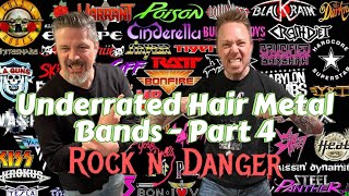 Underrated Hair Metal Bands  Part 4 🔥🎸 [upl. by Alexandros735]