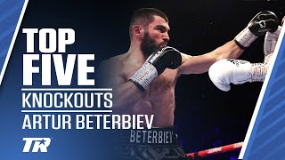 Top 5 Artur Beterbiev Knockouts  BOXING HIGHLIGHTS [upl. by Sitarski]