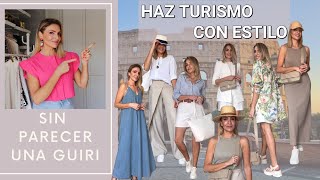 NO TE VISTAS DE DEPORTISTA PARA HACER TURISMO Looks estilosos para viajar Asesora de Imagen y Moda [upl. by Sahcnip56]