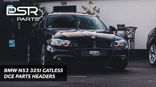 BMW E90 325i 330i N52N53 DCE Parts Catless Headers  Performance Exhaust Mod  Pure SOUND [upl. by Carlen793]