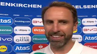 Gareth Southgate Post Match interview England vs Slovakia 21 [upl. by Narra]